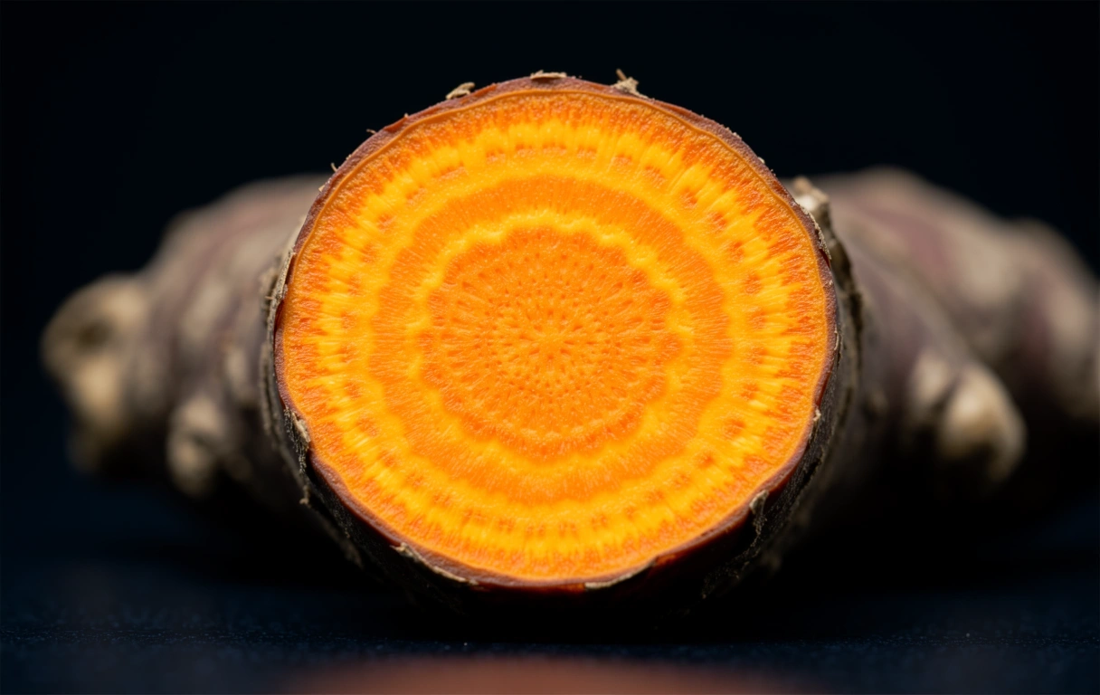 Curcuma Xanthorrhiza close up